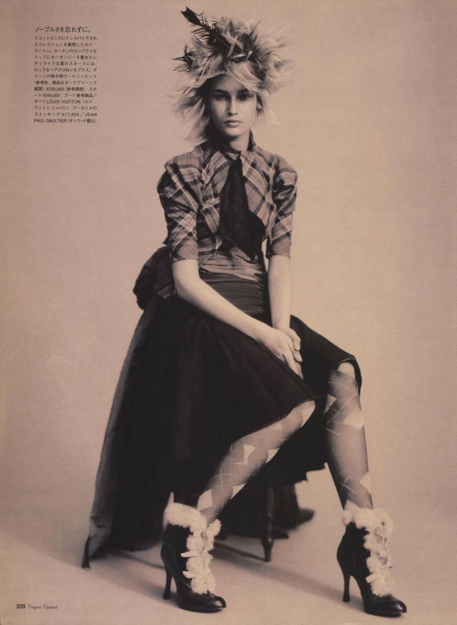 Eugenia Volodina Vogue Nippon Sep 2004