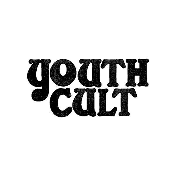 Youth cult logo on a white background.